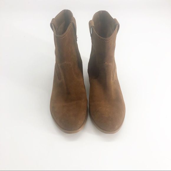 Rebecca Minkoff Chasidy Suede Ankle Boots Sz 8 - Picture 3 of 7